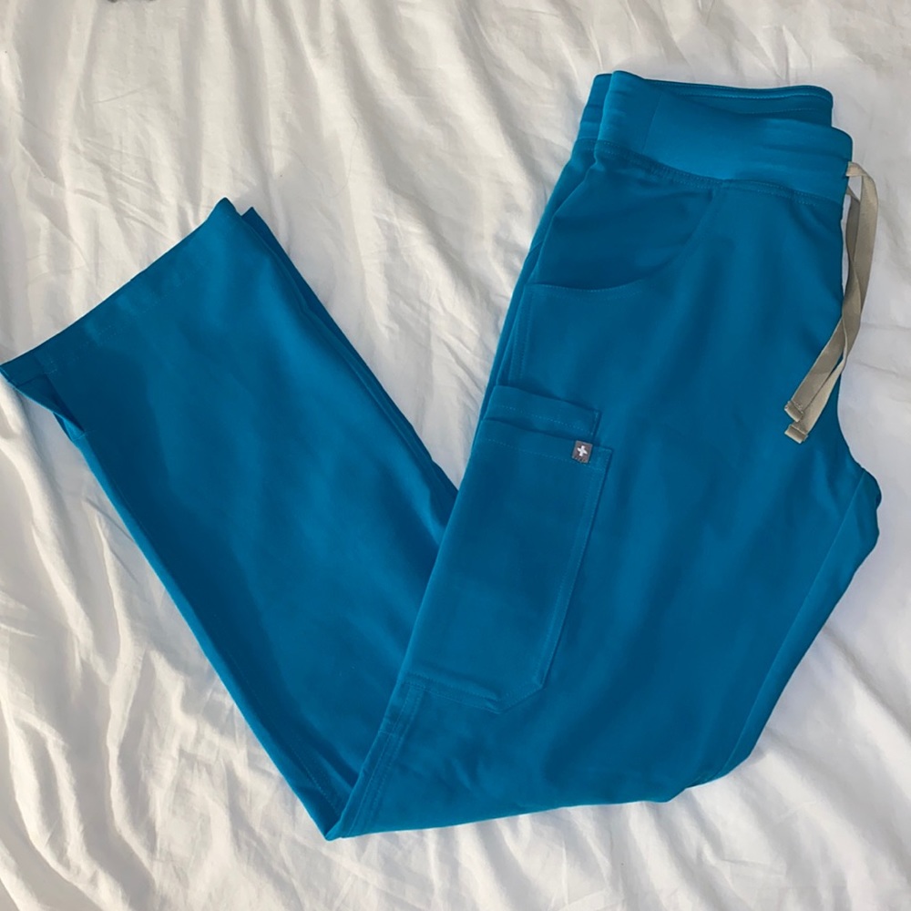 FIGS Teal Scrub Pants Size XS